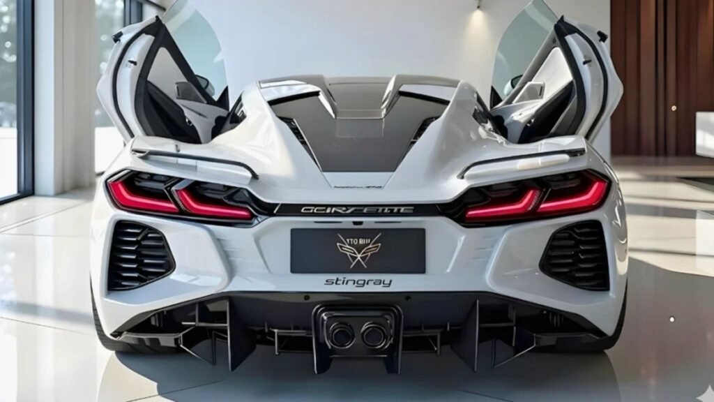 Corvette Stingray 2026 Revealed: Mid-Engine Supercar with 495HP V8, Precision Performance & High-Tech Driver Cabin