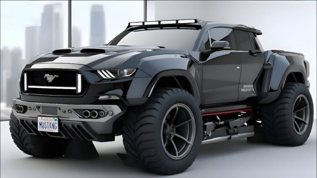 Ford Mustang Pickup Truck 2026 Revealed: Sporty Attitude, Powerful Performance & Functional Truck Design