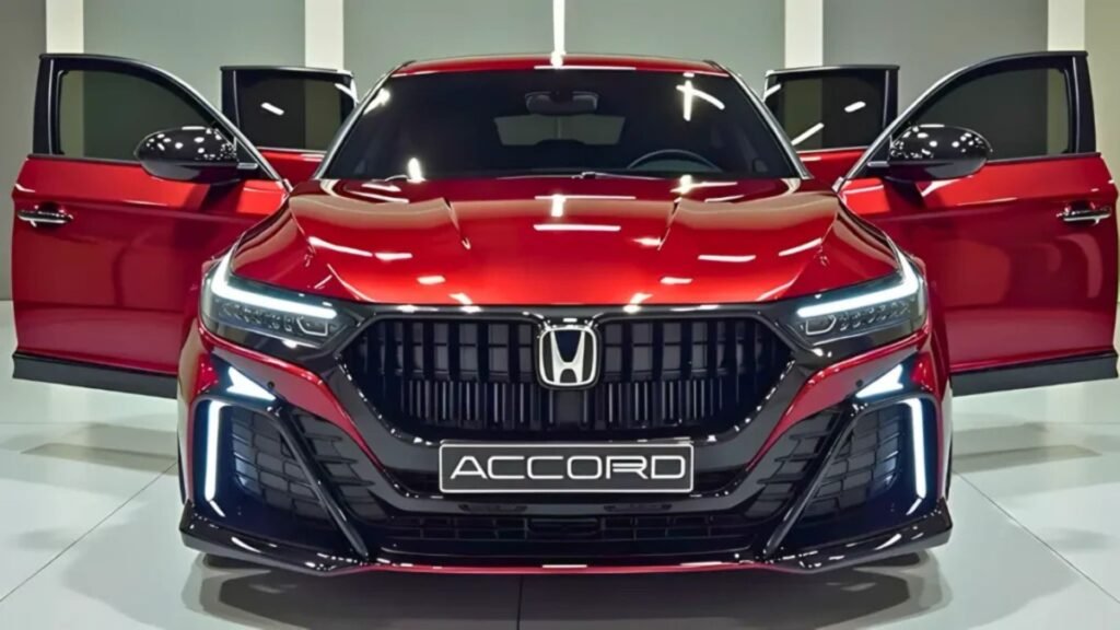 Honda Accord 2026 Revealed: Sleek Hybrid Sedan, Advanced Technology & Luxury Comfort