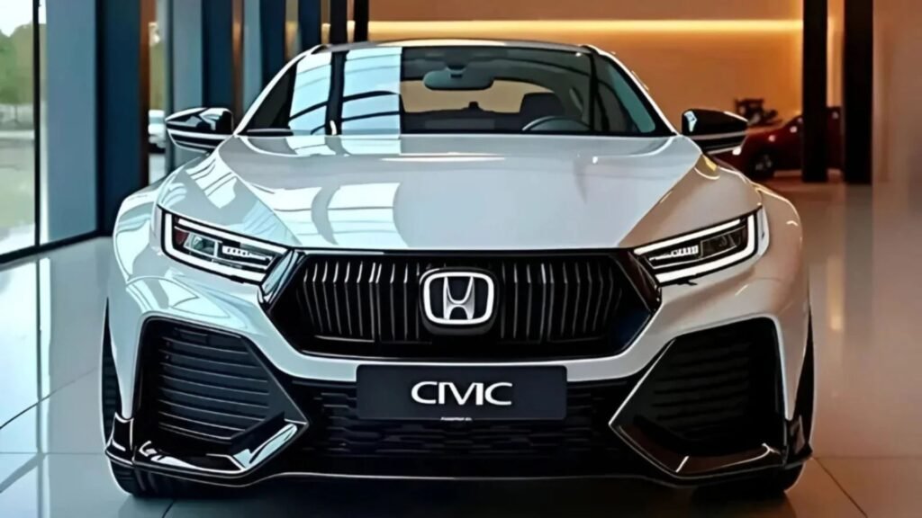 Honda Civic 2025 Revealed: Hybrid Power, 45 MPG Efficiency, Luxury Features & Futuristic Technology
