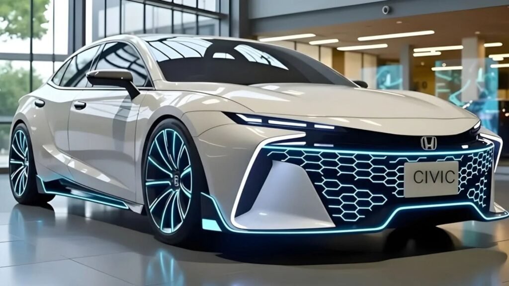 Honda Civic 2026 Revealed: Sporty New Design, Eco-Friendly Hybrid Power & Modern Technology