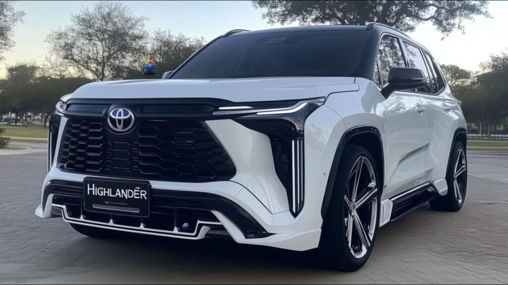 Toyota Highlander 2025 Revealed: Premium 7-Seater SUV with Hybrid Power, Advanced Safety & Luxury Comfort