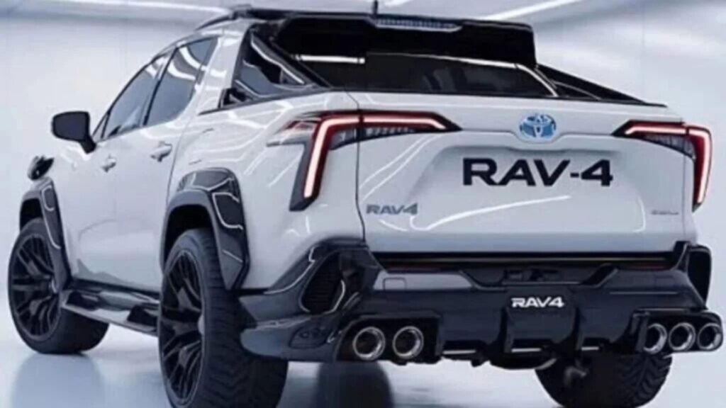 Toyota RAV4 Pickup Revealed: Rugged Hybrid Truck with 34 MPG Efficiency, Advanced Safety & Premium Features